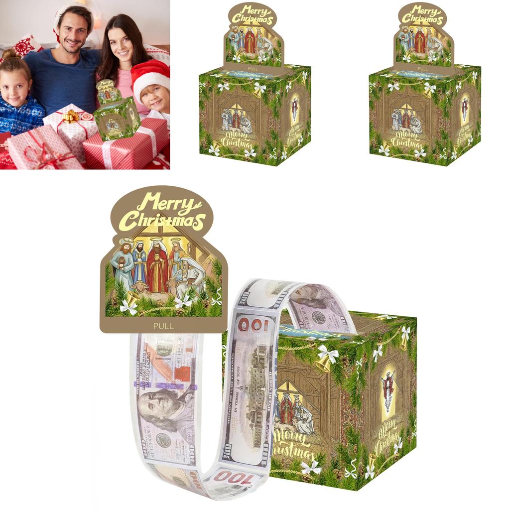 Weihnachts Jesus Figur Papp-Spardose Für Festliche Dekoration Und Zum Verschenken