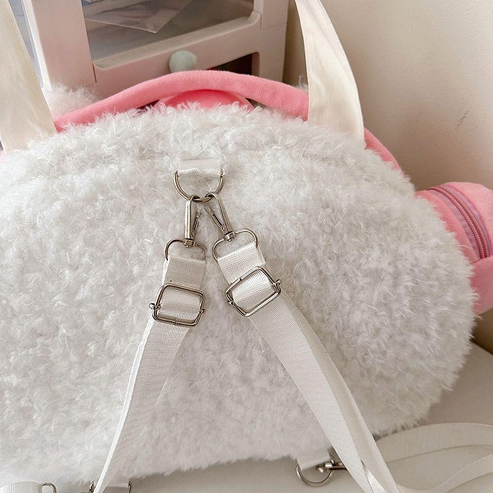 Storage Bag Plush Anime Shoulder Bag Stuffed Animals Plush Doll Crossbody Bag  Christmas Gifts
