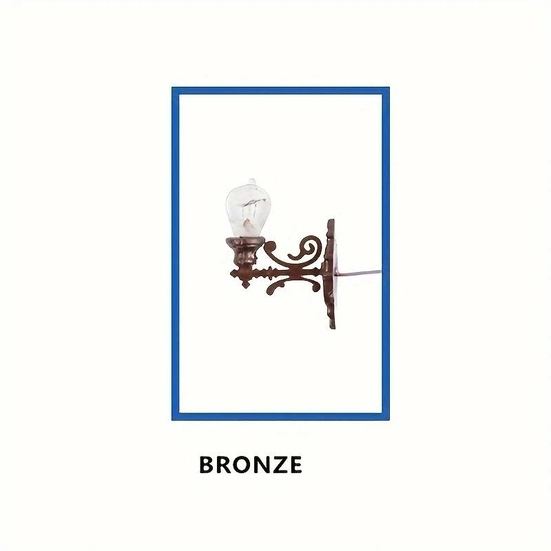 

1Pc Model Wall Lamp Moss Micro Landscape Decoration Lamp Architectural Sand Table Model Wall Lamp Material