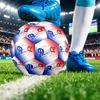 France Football Aufdruck Größe 5 Fußball Ball Verschleißfest Standard Erwachsenen Trainingsfußball Fan Geschenk für Indoor Outdoor Spiel Sport