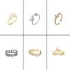 Double Layer Open Zircon Ring - Minimalist Luxury for Women