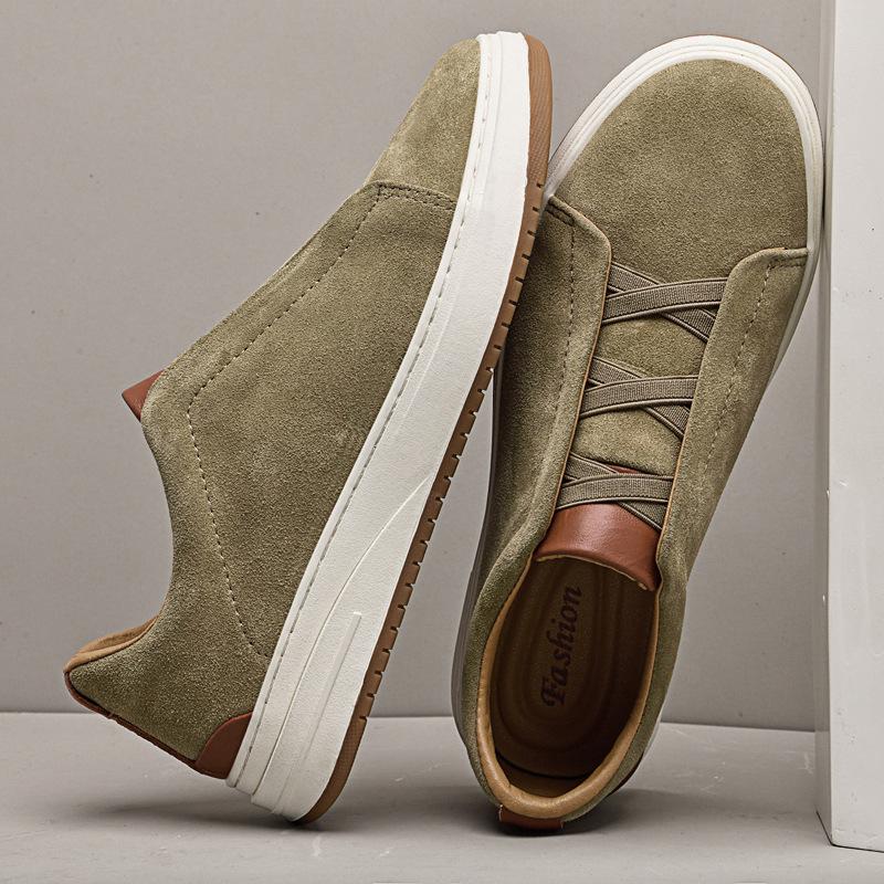 Anti-Samt-Lederschuhe Outdoor-Freizeitschuhe weich gefederte Fahrerschuhe
