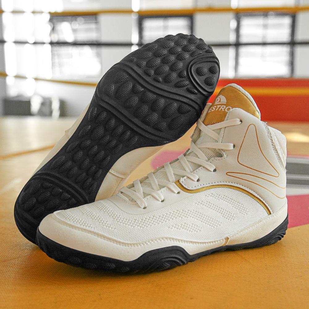 

Профессиональная борцовская обувь мужская и женская обувь для силовых тренировок становой тяги взрослая обувь для саньда обувь для бокса 48