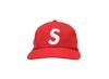 Supreme World Famous S Logo 6-Panel (26SS) "Red"