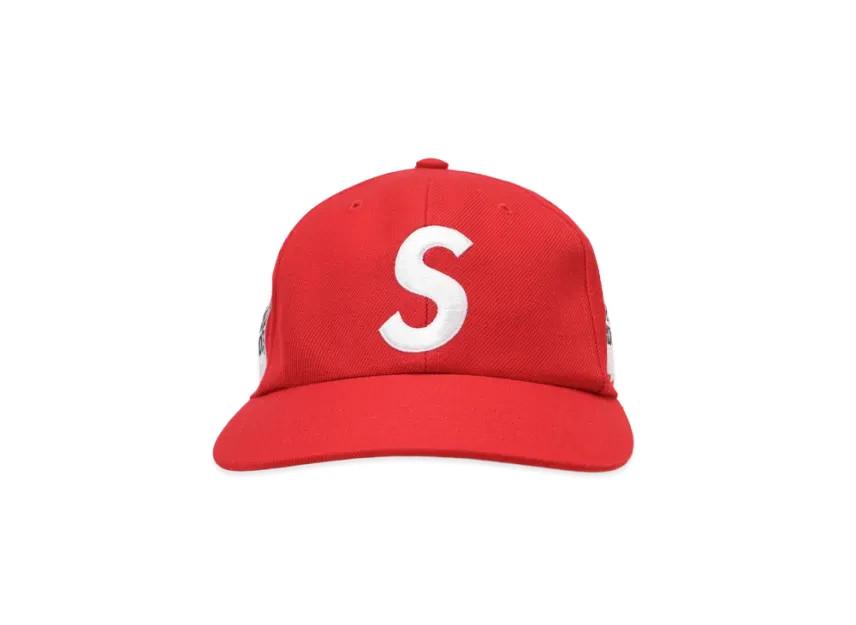 Supreme World Famous S Logo 6-Panel (26SS) "Red"