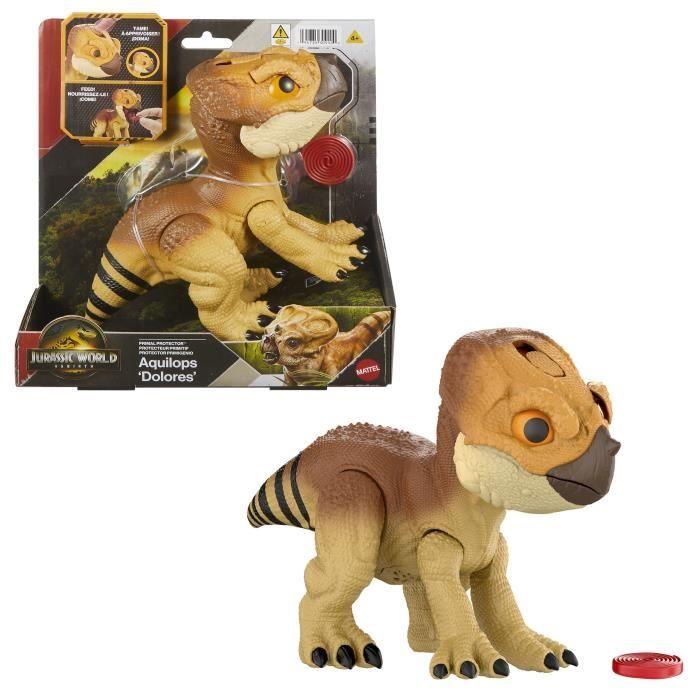 Jurský svět - Figurka Aquilops k ochočení - Interaktivní dinosaurus - Jurský svět - JGC01