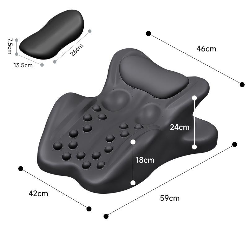 Multi-functional Memory Foam Nap Pillow for Bed: Lumbar and Leg Cushion with Phone Support