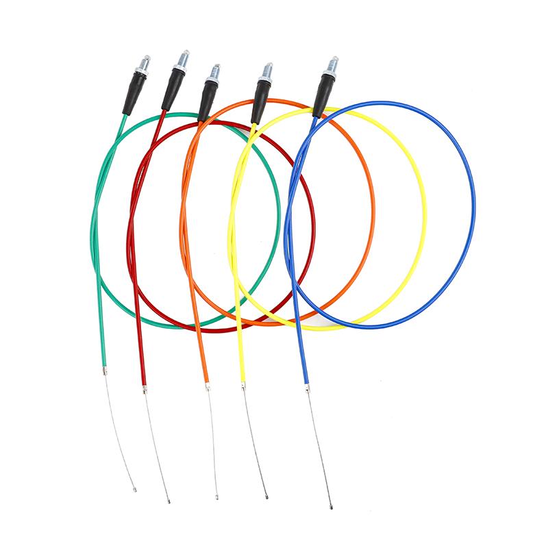 Universal Motorcycle 1000MM/1200MM Straight Head Gas Throttle Cable For SX EXC TC TE KXF CRF YZF WR YZ RM ATV Dirt Pit Bike MX Throttles 2