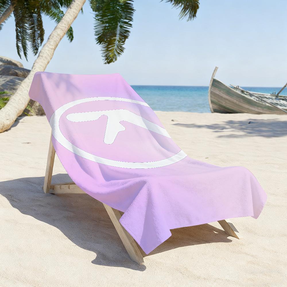Hot Singer Electronic Master A-Aphex Twines Beach Towel For Beaches Yoga Studios Gyms Hot Springs Swimming Pools And Picnics