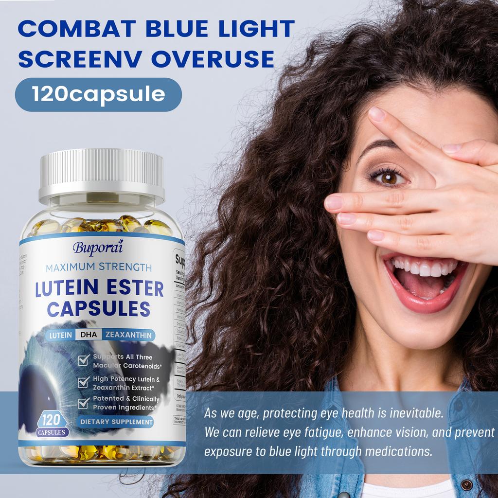 Eye Health Supplement, Lutein and Zeaxanthin, Vision Health, Eye Strain Support