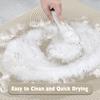 Super Absorbent Bathroom Mat Non-slip Bath Rug Quick Dry PVC Bathroom Rugs Floor Mat