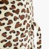 Onesie Kigurumi Costume Cheetah Warm Pajamas Disguise Jumpsuit Zipper L