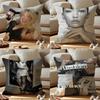 Gigi Hadid Cushion Cover Pattern Printed Pillowcase For Living Room Sofa Cushion Cover & Bedroom Decor