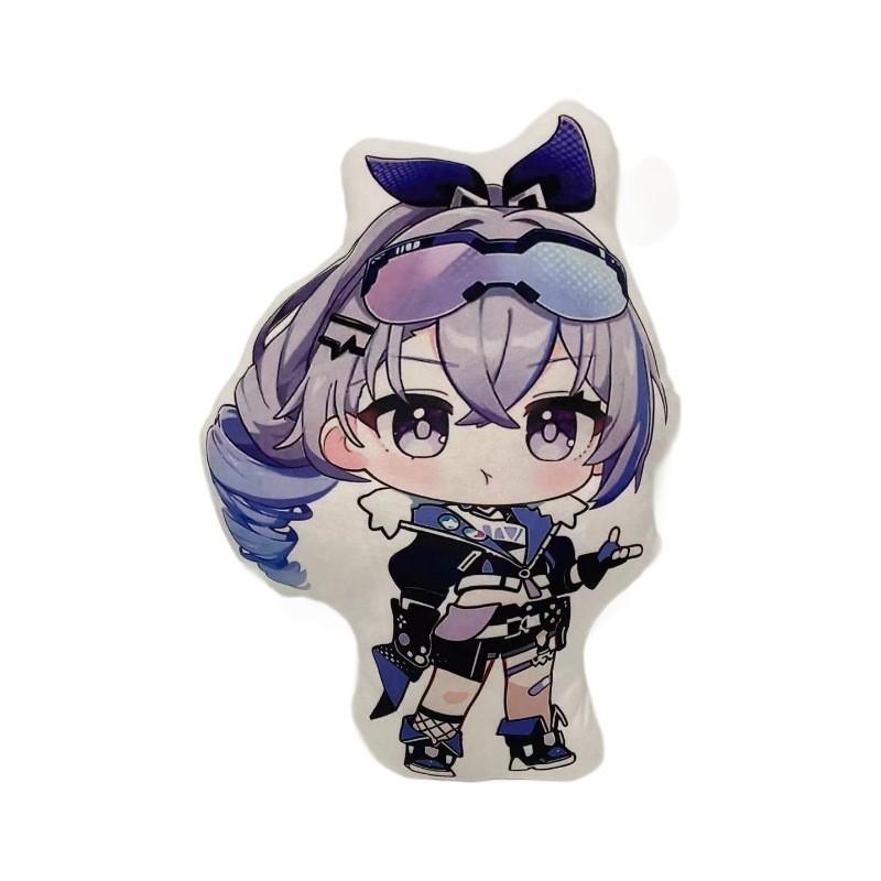 Anime Honkai Star Rail Plush Pillow Soft Crystal Velvet Hugging Cushion 45cm