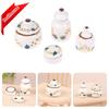 1Impostare1:12 Miniatura per Casa delle Bambole Barattolo Ceramica Condimenti Barattolo Contenitore Modello Cucina Decorazione Giocattolo Accessori Casa delle Bambole