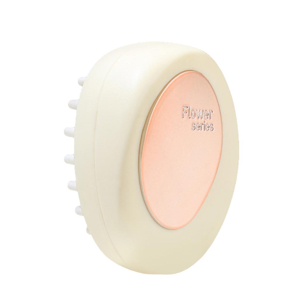 Scalp Massager Silicone Anti-slip Manual Shower Head Hair Massage Brush Portable Reusable Relaxation Soft Comfortable