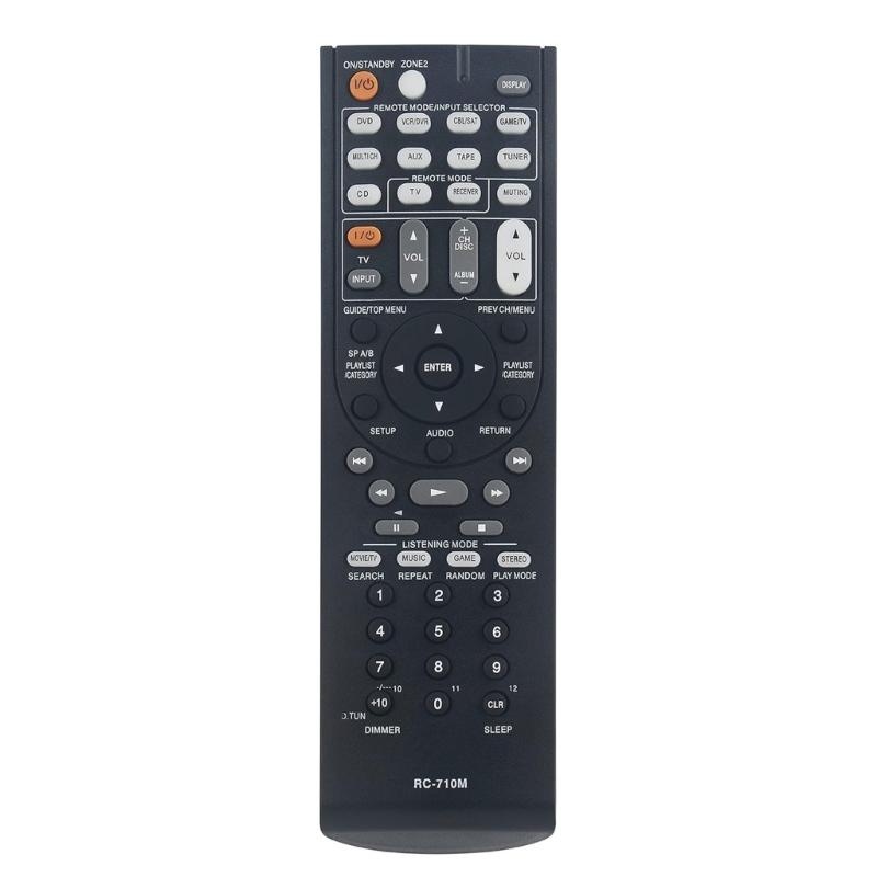 

RC710M Home Theater Remote Control for RC880M HT-R560 TX-SR343 Home Theater No Programming Required 1