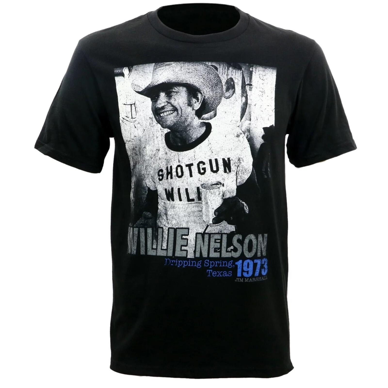 Футболка с концерта Уилли Нельсона - Новая - Shotgun Willie Джим Маршалл - Официальная L