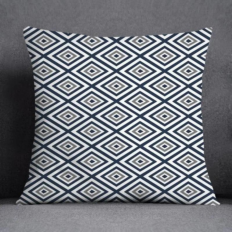 Retro Butterfly Home Decoration Pillowcase Square Office Cushion Cover
