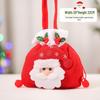 Christmas Eve Gift Tote with Santa, Snowman & Reindeer Design