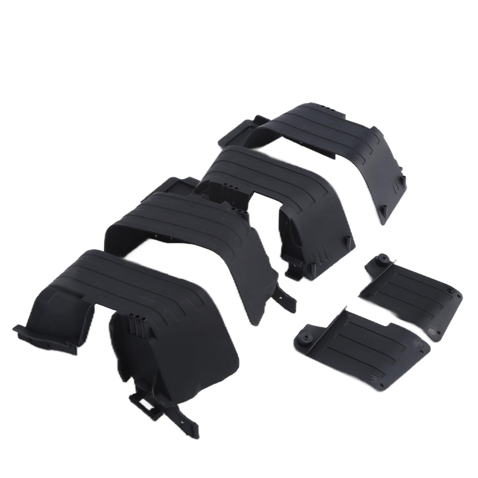 

Радіокеровані бризковики Пластикові Зроби сам Індивідуальні бризковики проти згинання для Axial SCX10II 110 Встановлення