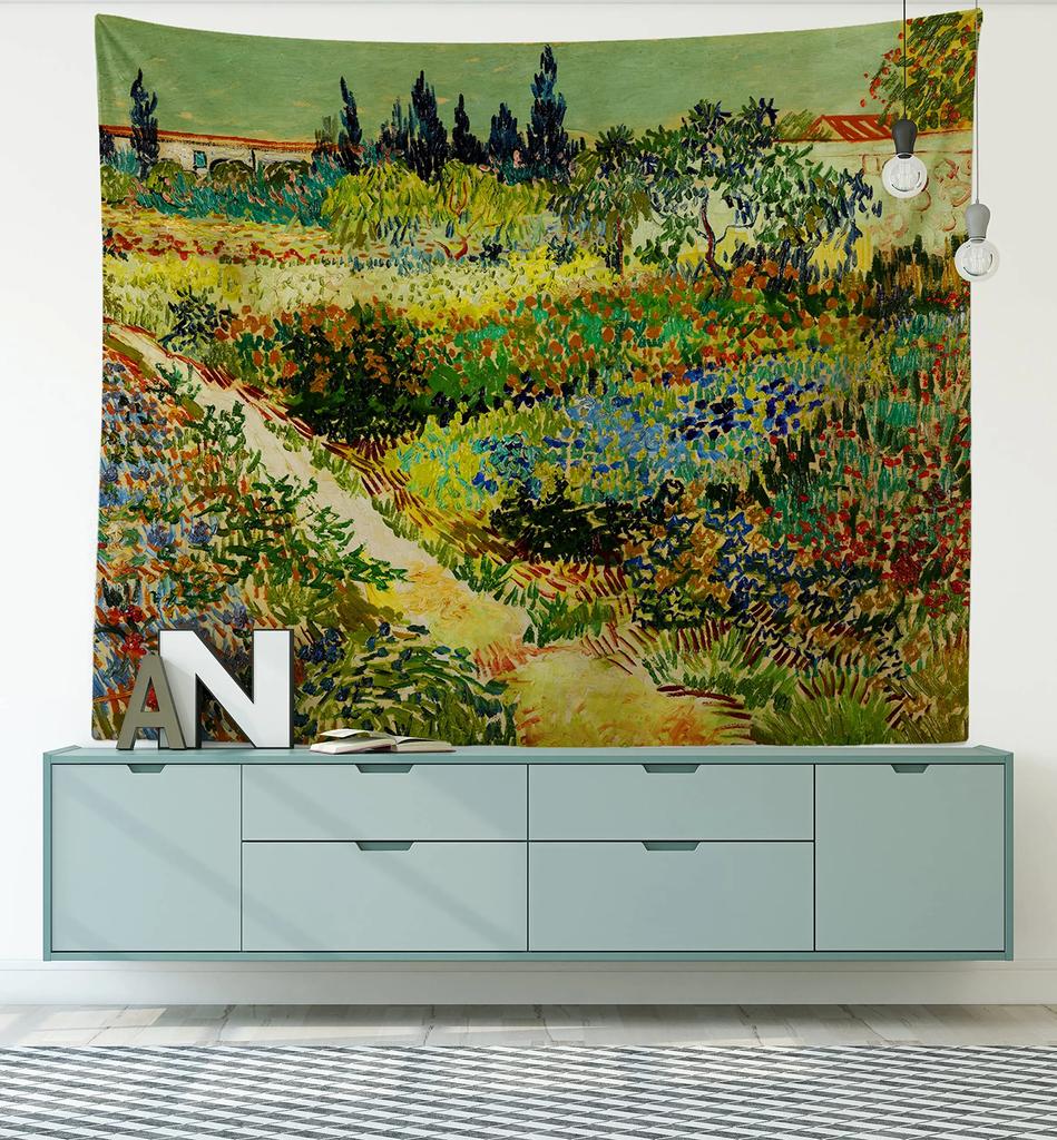 Van Gogh Art Tapestry Abstract Hippie Tapestry Vintage Aesthetics Tapestry Wall Hanging Tapestries Dorm Art Living Room Bedroom