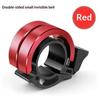 1Pcs Aluminum Alloy Invisible High-Pitched Bicycle Bell High-Quality Sound Suitable For Mountain Bikes And Road Bikes