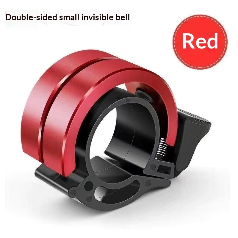 1Pcs Aluminum Alloy Invisible High-Pitched Bicycle Bell High-Quality Sound Suitable For Mountain Bikes And Road Bikes