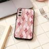 Marbled Pattern For Samsung Galaxy S25 S24 S23 Ultra S22 S21 Plus S20 Black Soft Silicone Protective Case