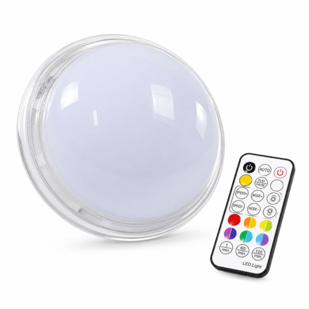 Round Design Bathroom Ceiling Lamp Waterproof Design Emergency Lighting Mood Lighting белый