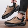 Men Wide Suede Hiking Shoes Non Slip Wear Resistant Low Top Mountain Climbing Sneakers Eco Friendly Zero Drop Running Shoesr