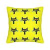 Petes  the Cat  Square Pillow Cases Cartoon  Cushion Cover Novelty Zippered Decorative Pillowcase for Bed X