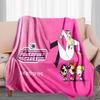 1PC The Powerpuff Girls printed blanket, all season lightweight home office outdoor nap multifunctional blanket A1
