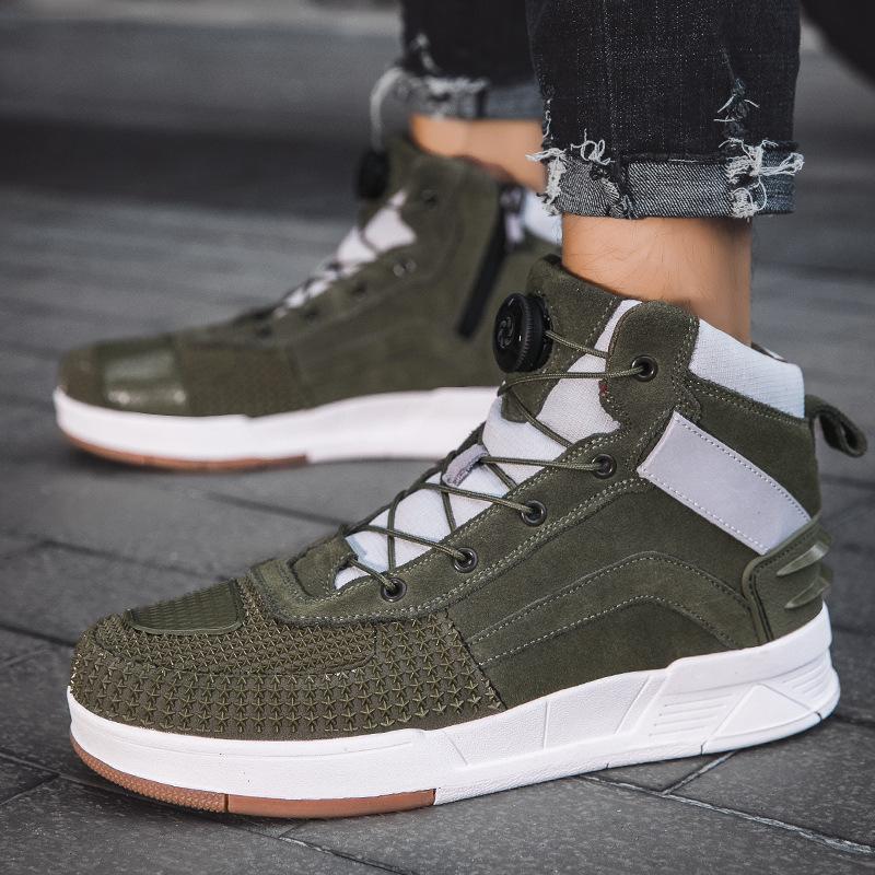 Leather motorcycle shoes motorcycle riding shoes male rider four seasons off-road motorcycle boots racing short boots four seasons motorcycle travel