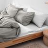 Flannel fitted sheet 140x200 SOFT warm FLANNEL white