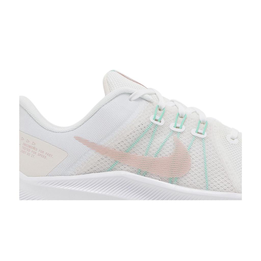 Nike Womens Quest 4 'White Pink' (women's sizes) White / Menta / Light Soft Pink / Pink Glaze Running Shoes DA1106 105