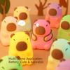 Chameleon Silicone Night Light Soft Nursery Nightlight,Rechargeable Dimmable LED Squishy Novelty Animal Bedside Lamp,Kid Gifts