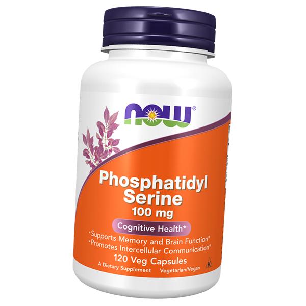Phosphatidyl Serine Capsules, Phosphatidyl Serine 100, Now Foods 60vegcaps (72128024)