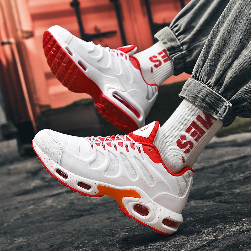 MCTIN - Zapatillas deportivas de malla para mujer, transpirables, para correr y caminar al aire libre