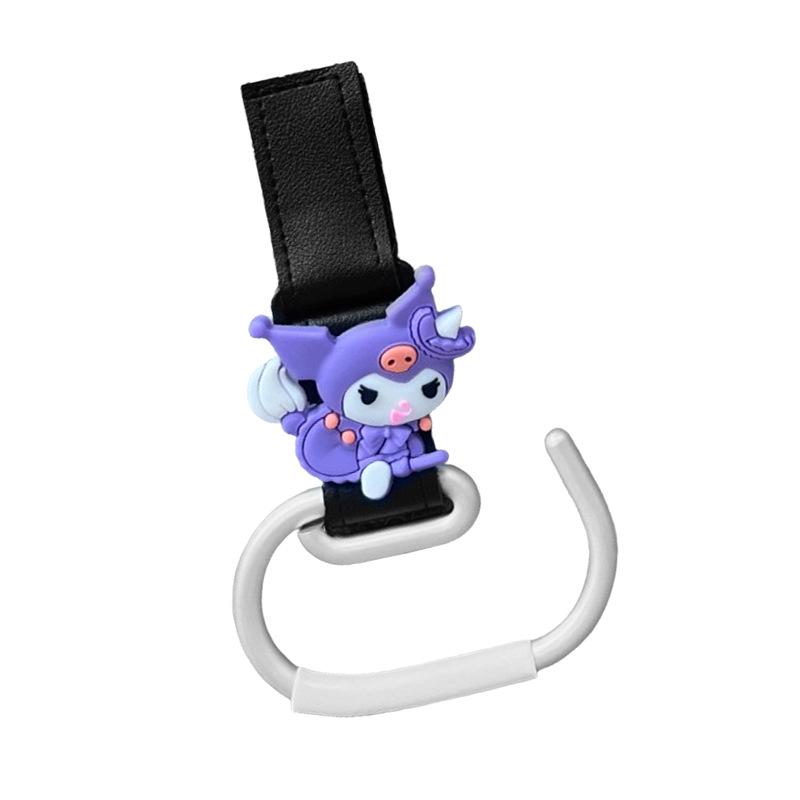 Electric Vehicle Hook Stroller Bag: Strong Load-Bearing Pendant with Cartoon Design