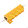 10 Pieces 50W Aluminium Clad Wirewound Resistor High Power Small Ohm