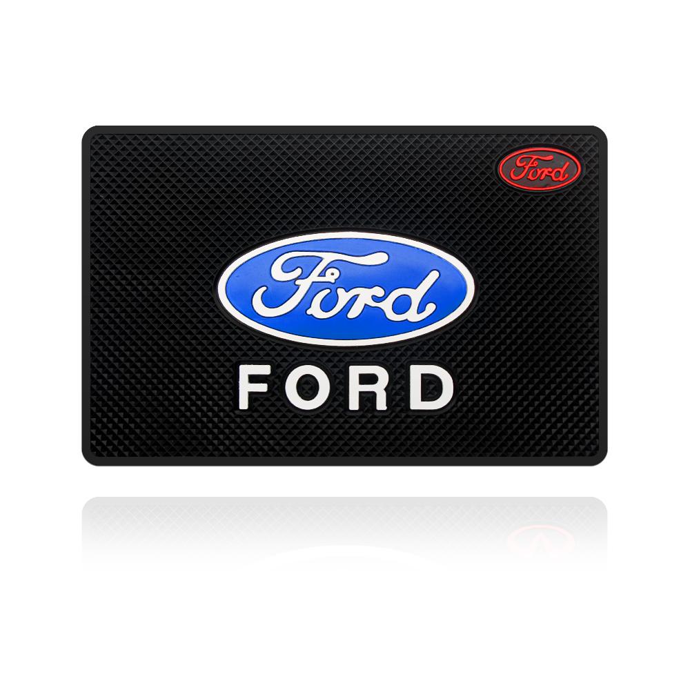 IARW2 Non-Slip Silicone Dashboard Phone Holder For Ford Explorer Bronco F150 Escape Anti-Shock Mat Maverick Car Interior Accessories