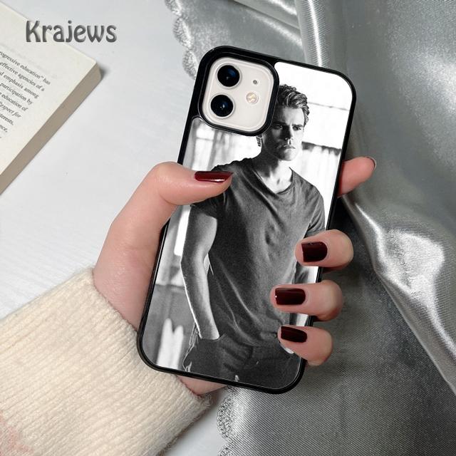 Vampire Diaries Stefan Salvatore soft Phone Case Cover For iPhone 17 Air 16 15 14 plus 12 13 pro max Fundas
