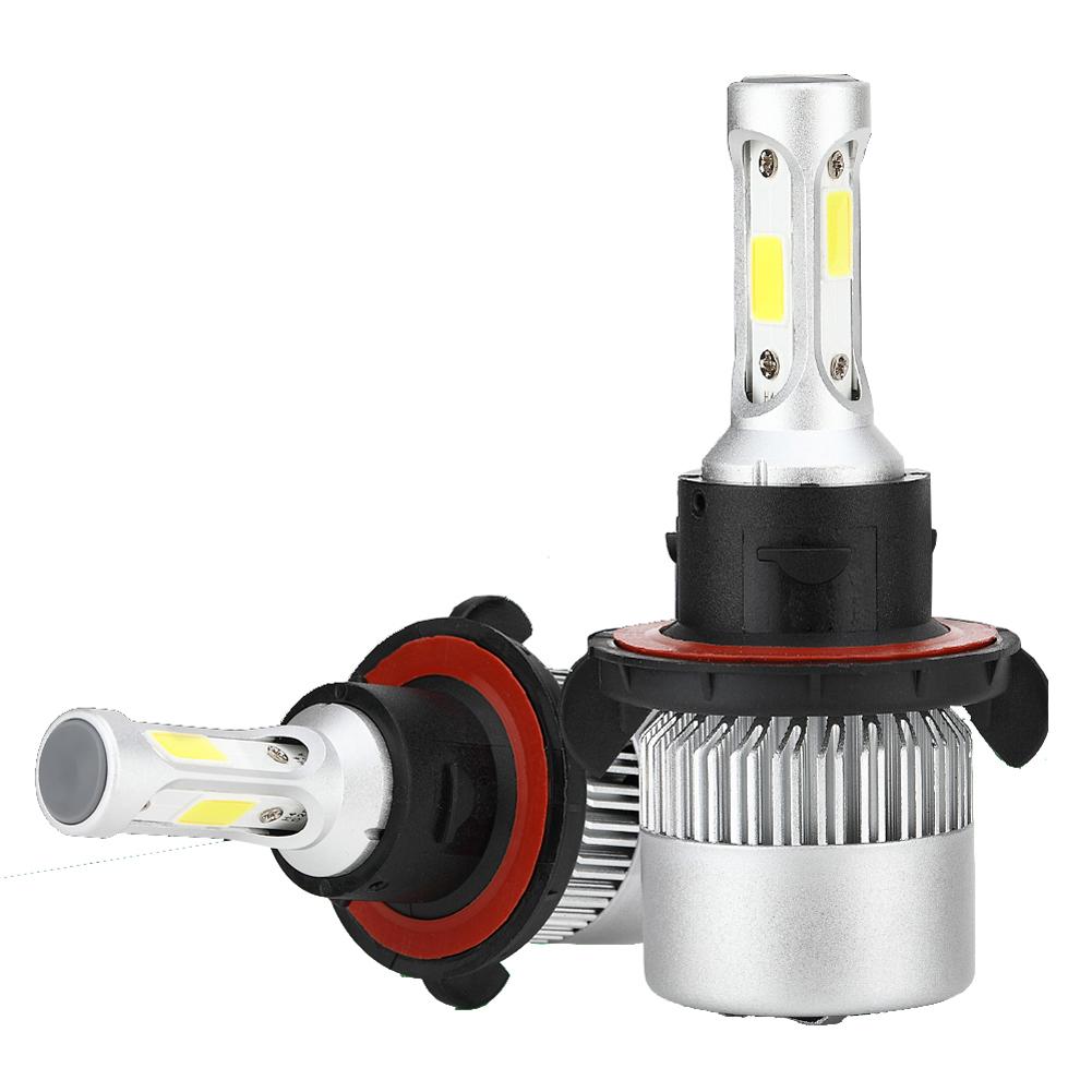 2Pcs Car Running Lamp H7 H1 H3 LED Driving Lights 9000LM 72W 6500K for Car Truck