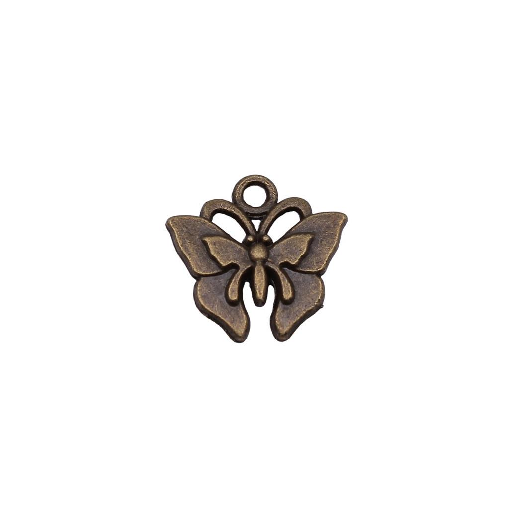 Butterfly Charms Simple Pendants For Minimalist DIY Jewelry Making