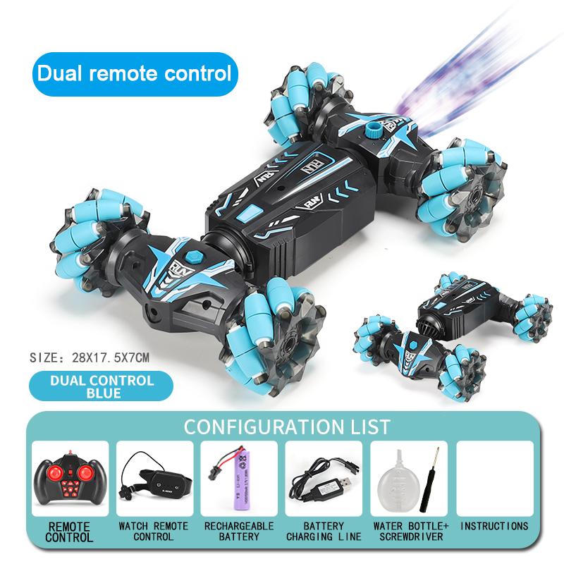 

4Wd RC Car Toy Gesture Sensing Spray Twisting Stunt Drift Car Radio Remote Controlled Cars RC Toys for Children Boys Adults