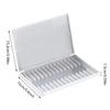 Caja Organizadora de Plumas Estilográficas de 12 Ranuras Caja Ligera para Guardar Bolígrafos Contenedor de Almacenamiento de Bolígrafos Gestión de Suministros de Oficina