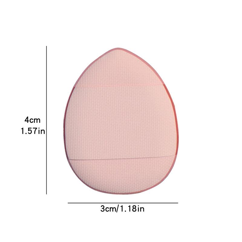 10/7pcs Mini Cotton Triangle Makeup Finger Soft Makeup Puff Shaping Sponge Powder Cosmetics Foundation Make-Up Cosmetics Finger