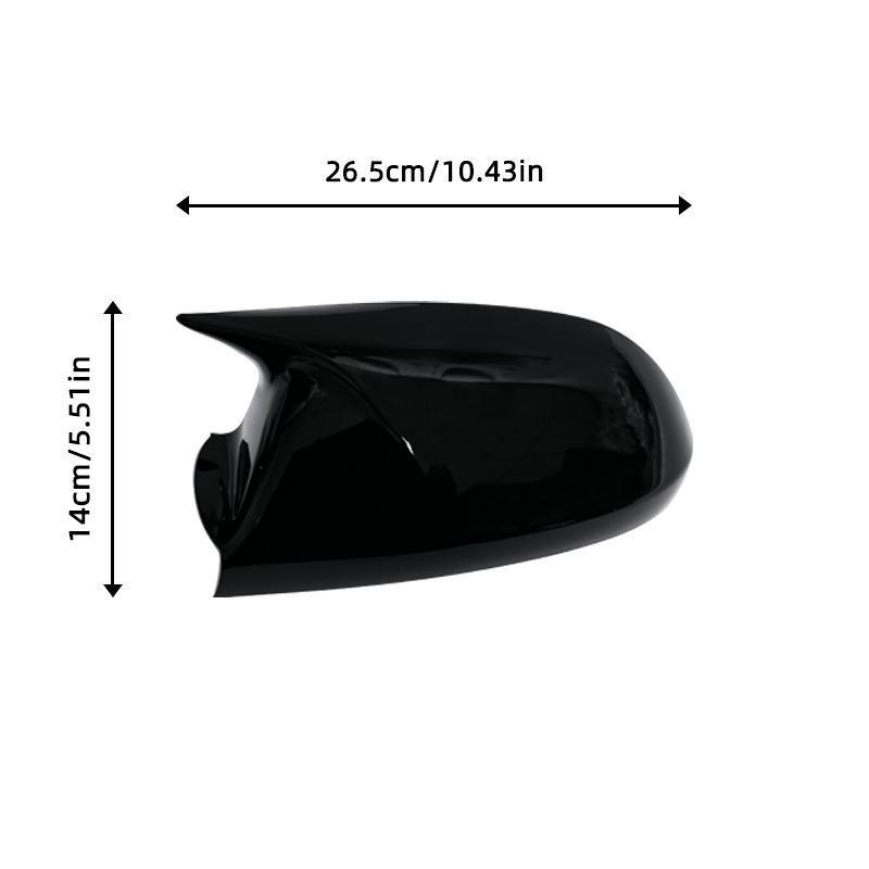 For Hyundai Elantra III (XD2) 2004 2005 2006 2007 2008 2009 2010 Glossy Black Side Mirror Cover Cap