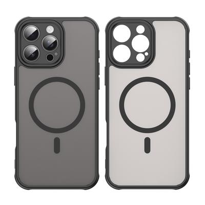 For iPhone 16 Pro Case Compatible with MagSafe Anti Drop PC + TPU Phone Cover